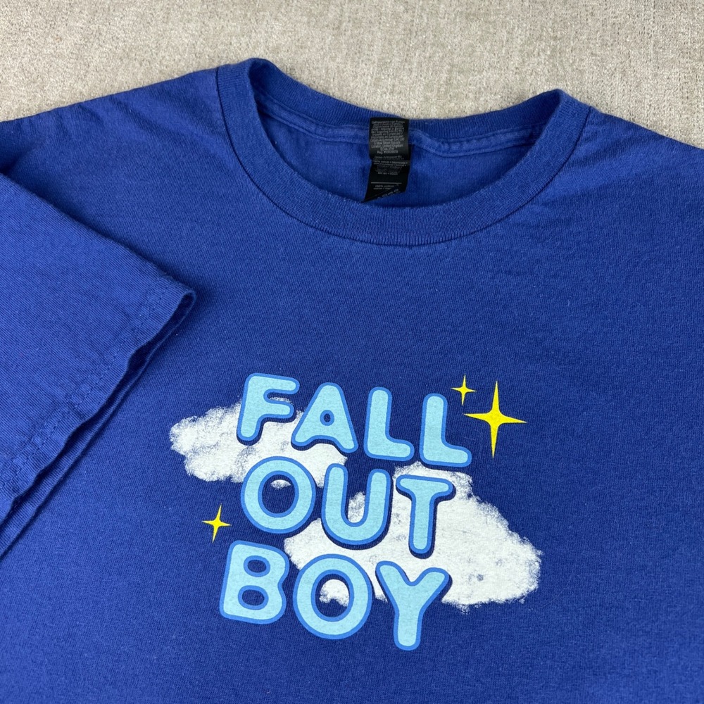 Fall Out Boy T-Shirt Mens Large This Aint A Big Scene When We Were Young Emo
